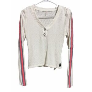 Free People Movement Recovery Layer Top White Women's Size Medium